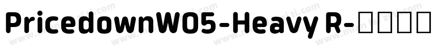 PricedownW05-Heavy R字体转换